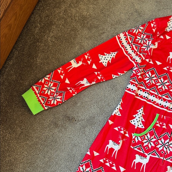 PatPat Holly Jolly Christmas Print Hooded Bodysuit SIZE XL - Picture 2 of 6